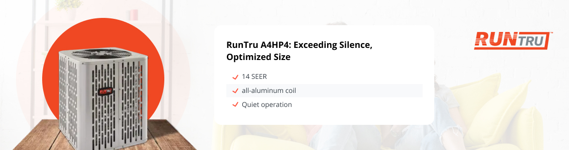 RunTru A4HP4 Exceeding Silence Optimized Size